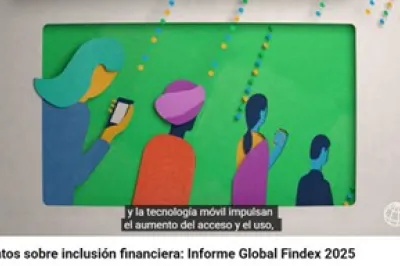 Fuente: Banco Mundial Promo del video Global Findex 2025.